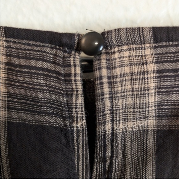 Lauren Conrad Plaid Bell Sleeve Blouse - Picture 11 of 11